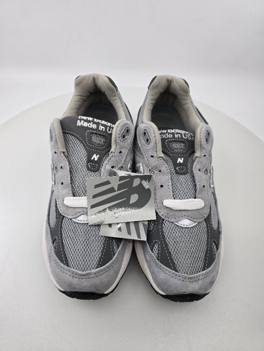 New Balance Womens 993 Made in USA Grey Size 6B [WR993GL]